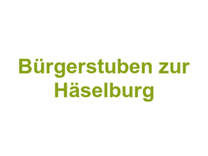 Bürgerstuben zur Häselburg Logo
