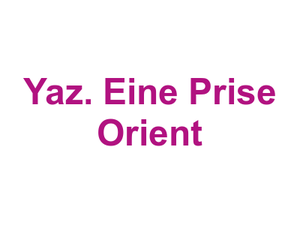 Yaz. Eine Prise Orient Logo