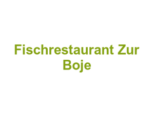 Fischrestaurant Zur Boje Logo