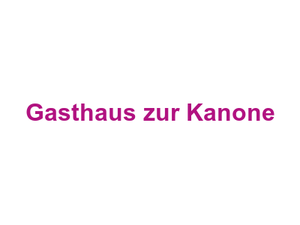 Gasthaus zur Kanone Logo