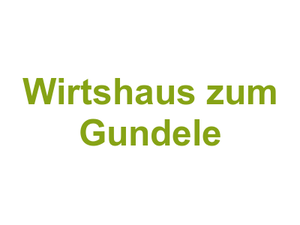 Wirtshaus zum Gundele Logo