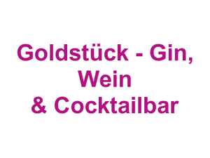 Goldstück - Gin, Wein & Cocktailbar Logo