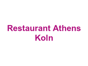 Restaurant Athen's Koln Logo