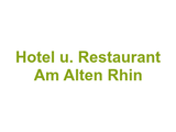 Hotel u. Restaurant "Am Alten Rhin" Logo