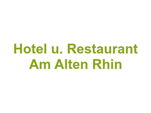 Hotel u. Restaurant "Am Alten Rhin" Logo
