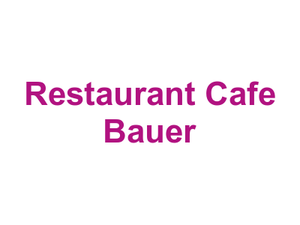 Restaurant Cafe Bauer Logo