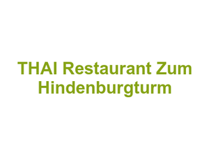 THAI Restaurant Zum Hindenburgturm Logo
