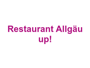 Restaurant Allgäu up! Logo