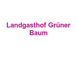 Landgasthof Grüner Baum Logo