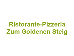Ristorante-Pizzeria "Zum Goldenen Steig" Logo