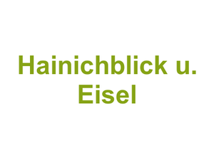 Bierstübchen zum Hainichblick u. Eisel Logo