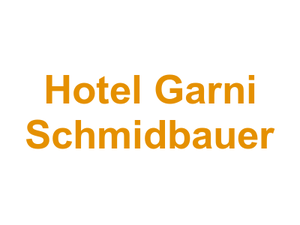 Hotel Garni Schmidbauer Logo