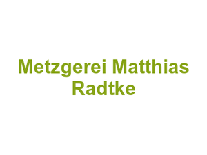Metzgerei Matthias Radtke Logo