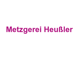 Metzgerei Heußler Logo