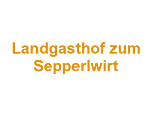 Landgasthof zum Sepperlwirt Logo