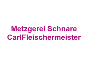 Metzgerei Schnare CarlFleischermeister Logo
