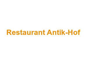 Restaurant Antik-Hof Logo