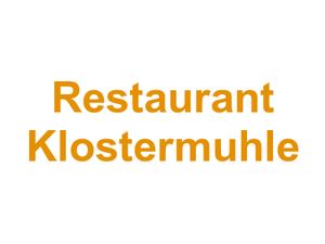 Restaurant Klostermuhle Logo