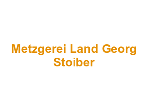 Metzgerei Land Georg Stoiber Logo