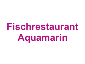 Fischrestaurant Aquamarin Logo
