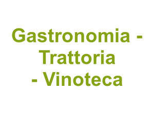 Gastronomia - Trattoria - Vinoteca Logo