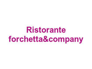 Ristorante forchetta&company Logo