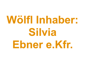 Metzgerei Gasthaus und  Wölfl Inhaber: Silvia Ebner e.Kfr. Logo