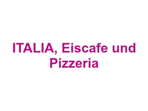 ITALIA, Eiscafe und Pizzeria Logo