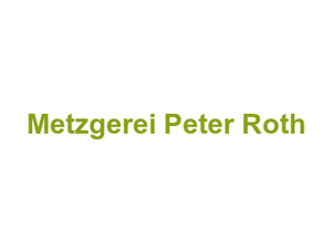 Metzgerei Peter Roth Logo