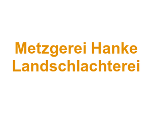 Metzgerei Hanke Landschlachterei Logo