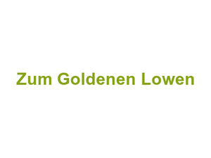 Zum Goldenen Lowen Logo