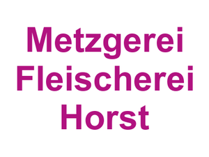Metzgerei Fleischerei Horst Logo