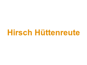 Hirsch Hüttenreute Logo