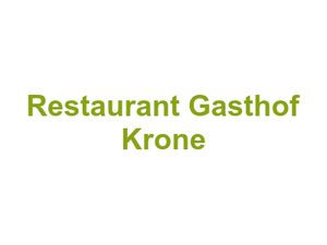 Restaurant Gasthof Krone Logo