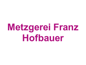 Metzgerei Franz Hofbauer Logo