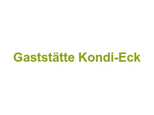 Gaststätte Kondi-Eck Logo