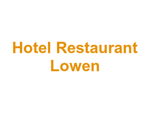 Hotel Restaurant Lowen Logo