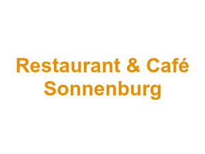 Restaurant & Café Sonnenburg Logo