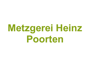 Metzgerei Heinz Poorten Logo