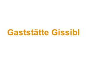 Gaststätte Gissibl Logo