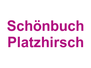 Schönbuch Platzhirsch Logo