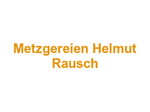 Metzgereien Helmut Rausch Logo