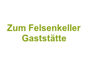 Zum Felsenkeller Gaststätte Logo
