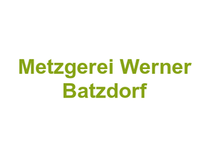 Metzgerei Werner Batzdorf Logo