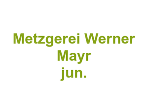 Metzgerei Werner Mayr jun. Logo