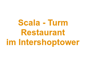 Scala - Turm Restaurant im Intershoptower Logo