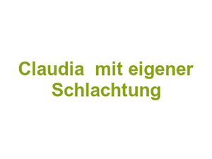 Metzgerei Zink-Tontsch Claudia  mit eigener Schlachtung Logo