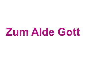 Zum Alde Gott Logo