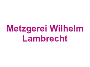 Metzgerei Wilhelm Lambrecht Logo