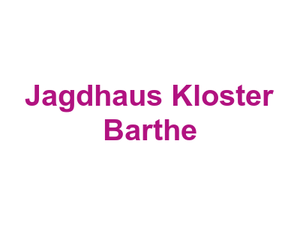 Jagdhaus Kloster Barthe Logo